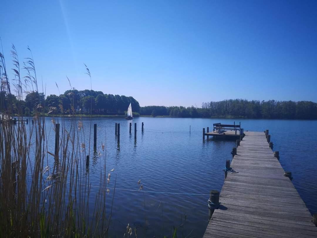 Fewo In Bosau Am Ploener See Mit Eigenem Bootssteg App 12 Экстерьер фото