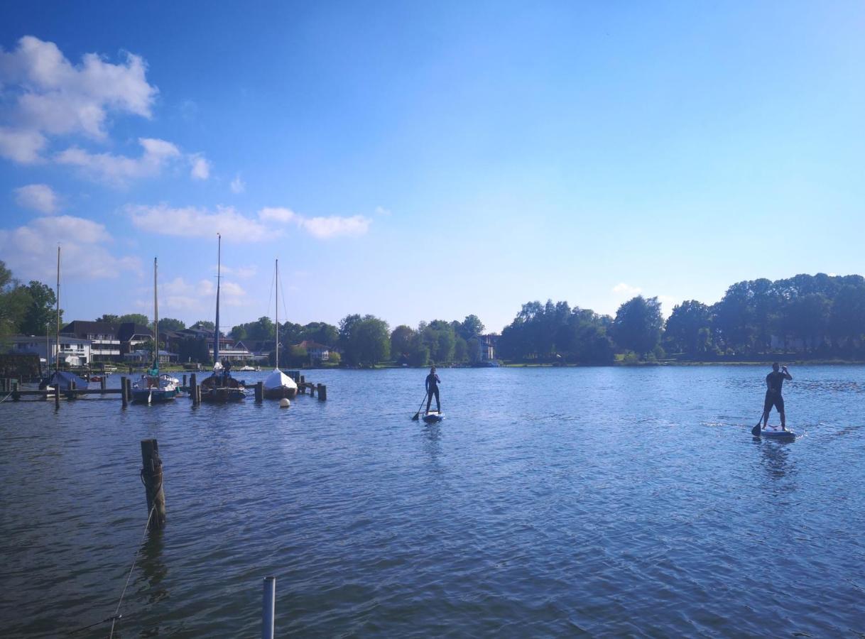 Fewo In Bosau Am Ploener See Mit Eigenem Bootssteg App 12 Экстерьер фото